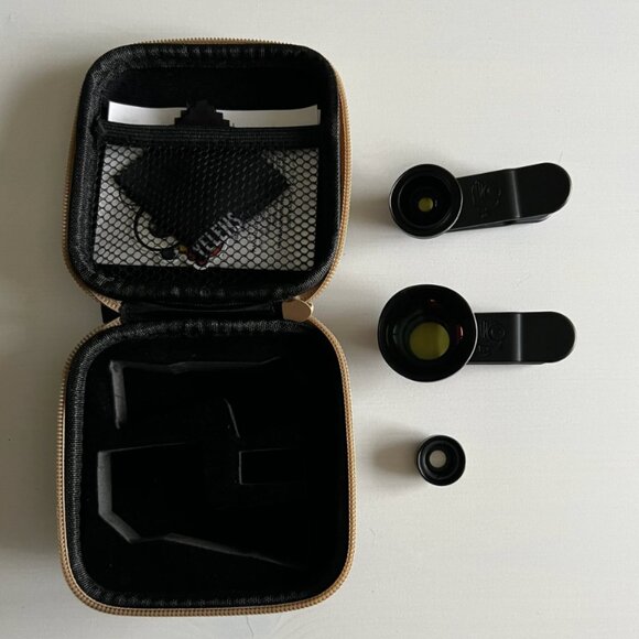 Phone Lenses by Black Eye Travel Kit G4 Lens iPhone, iPad, Samsung Galaxy - Picture 3 of 6